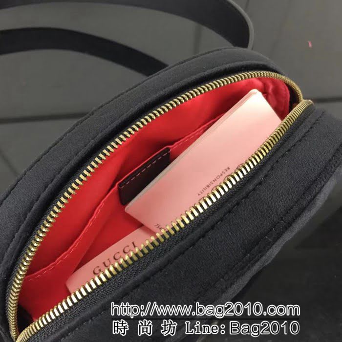 GUCCI古馳頂級原單 新款專櫃品質 實物實拍 476434克絨腰包 HY1271